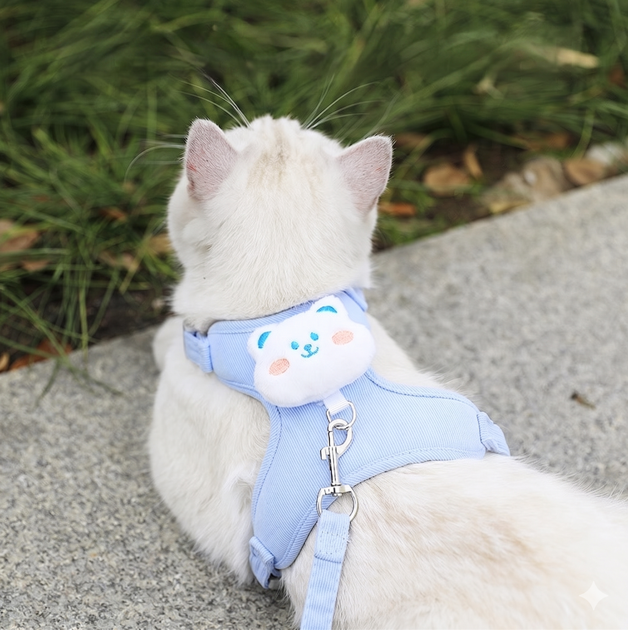Purrrnest Adjustable Cat Harness Leash