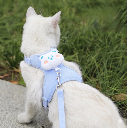 Purrrnest Adjustable Cat Harness Leash