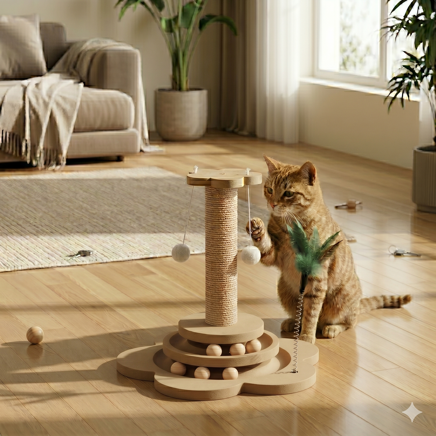 Purrrnest Scratching Post
