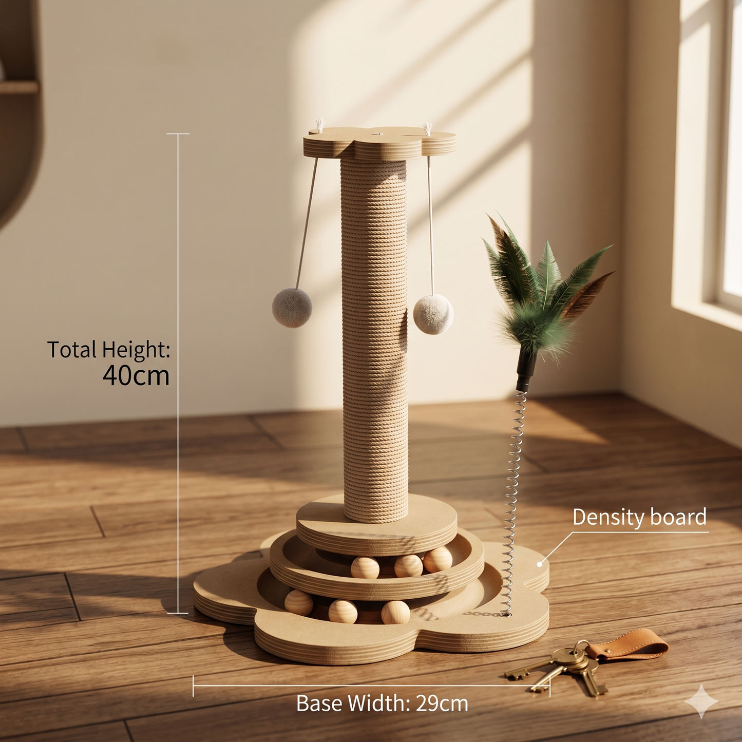 Purrrnest Scratching Post