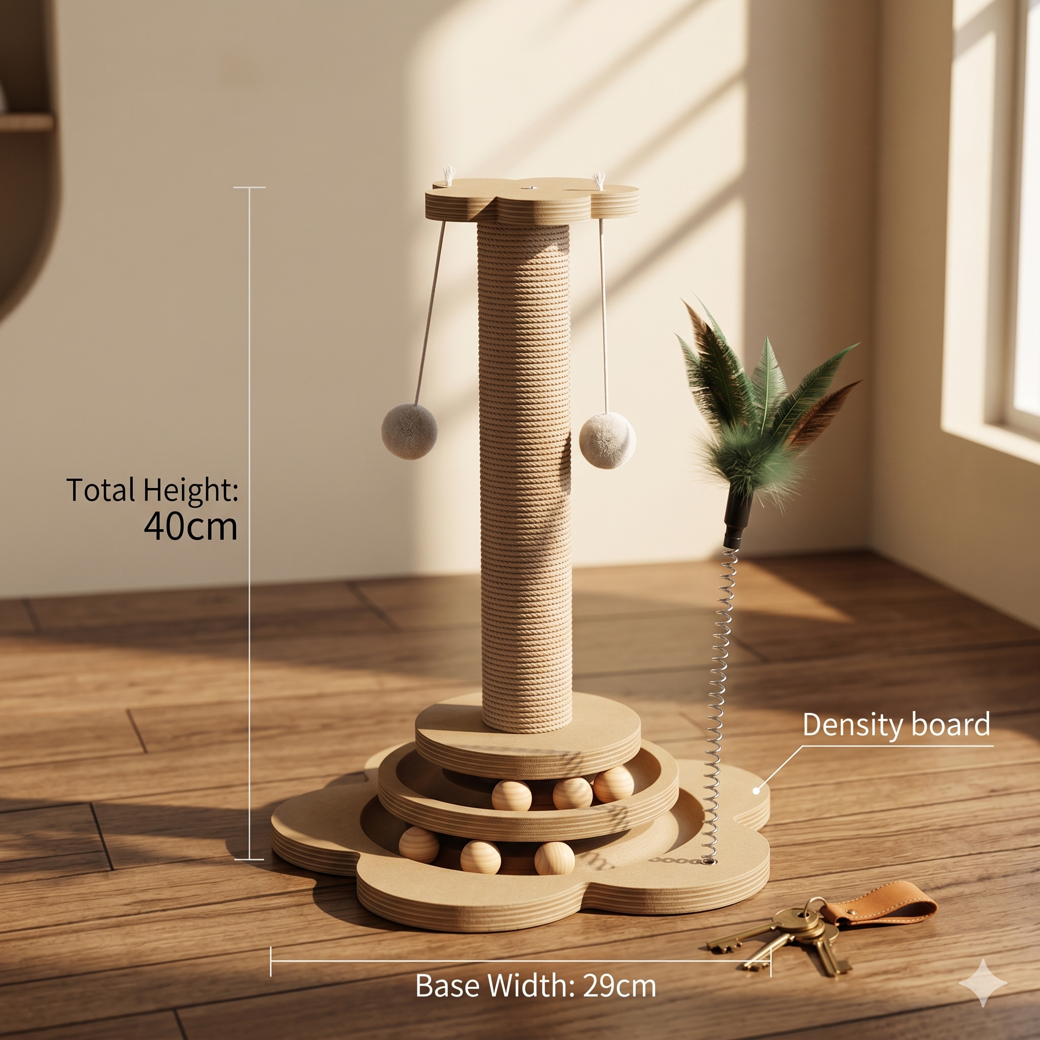 Purrrnest Scratching Post